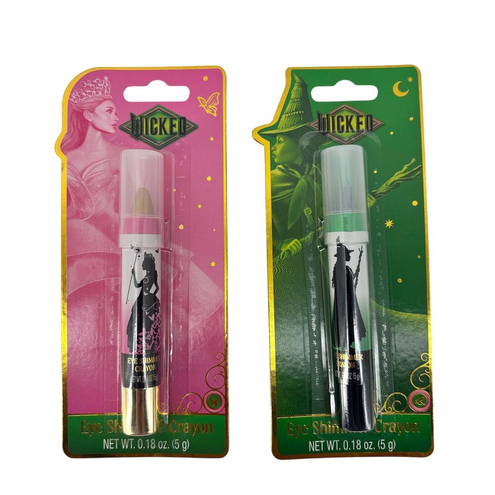 Taste Beauty Wicked Eye Shimmer Crayon Gold Gray Eyeshadow